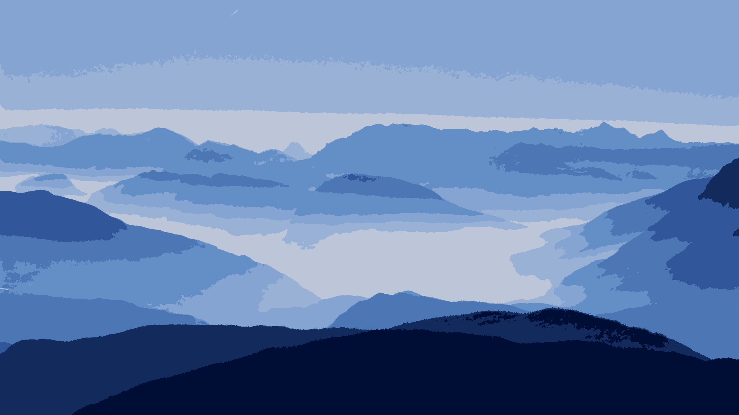Blue Mountains clustered with k=16