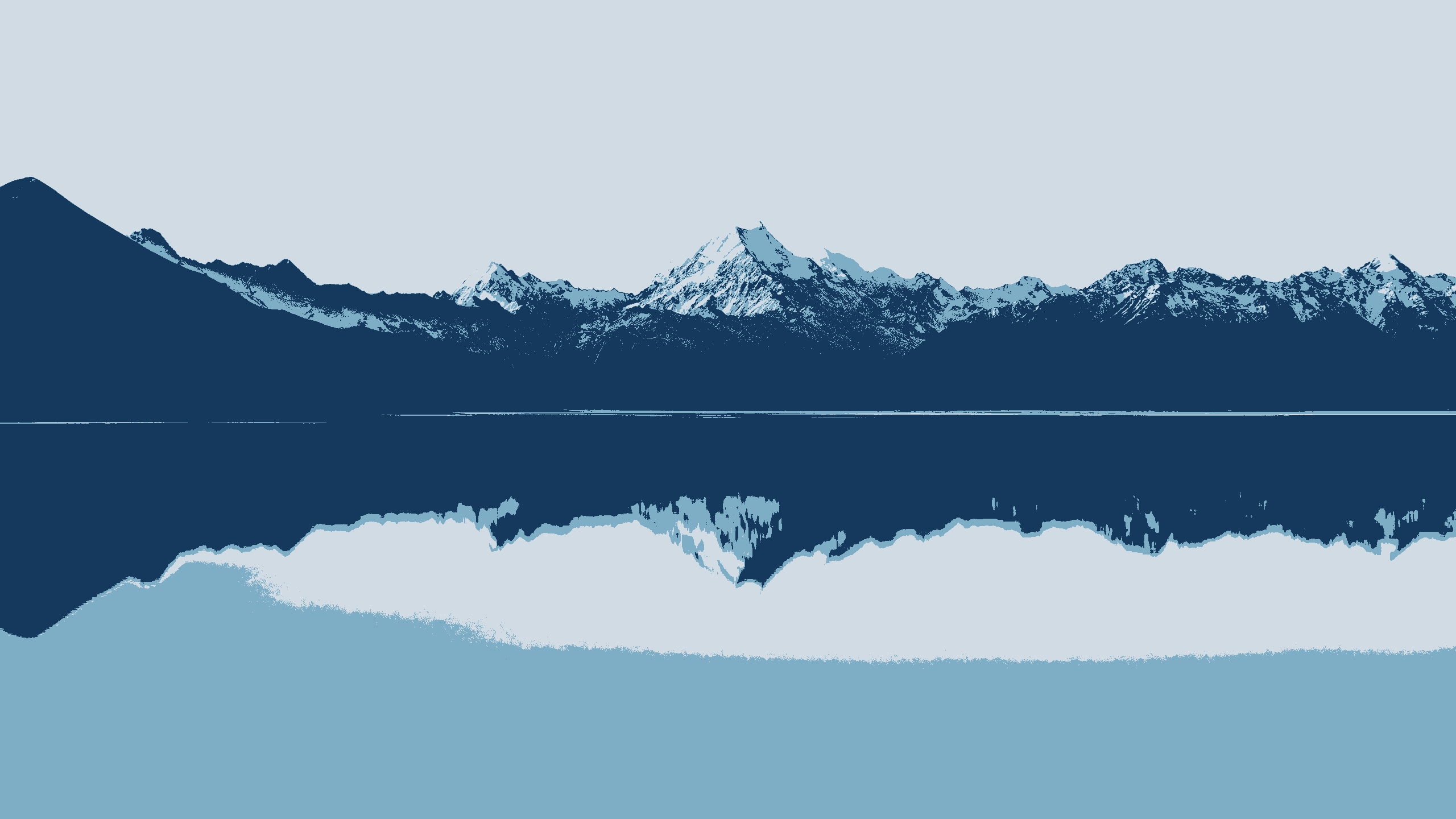 Blue Mountains 2 clustered with k=3