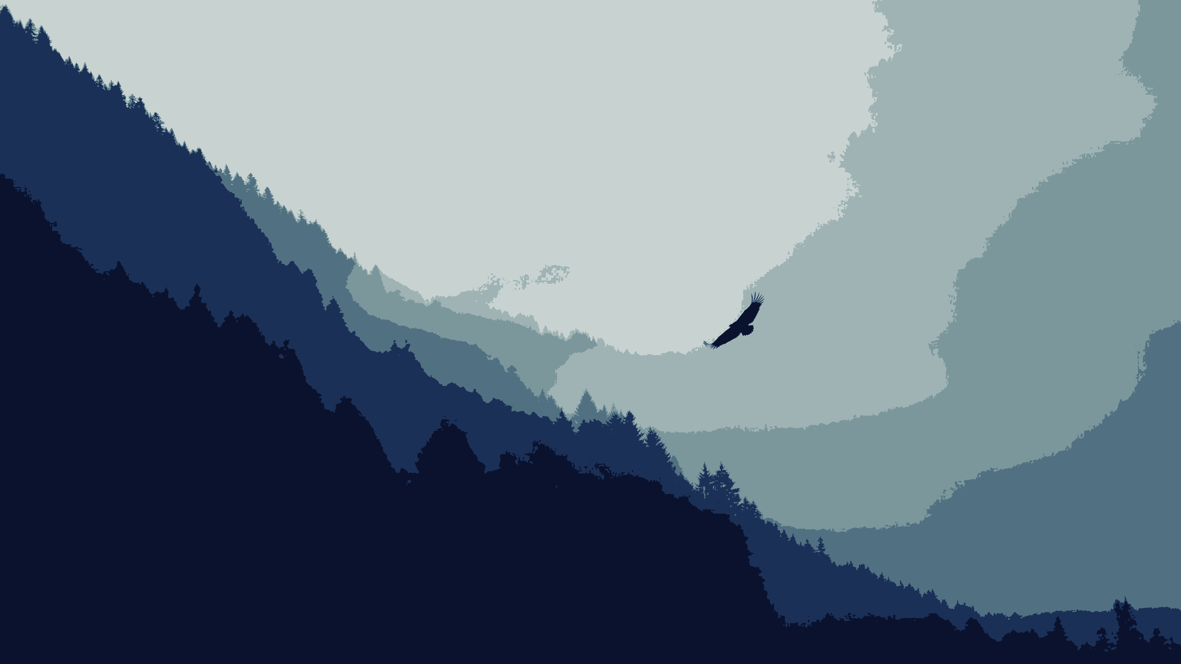 Blue Mountains 3 clustered with k=6